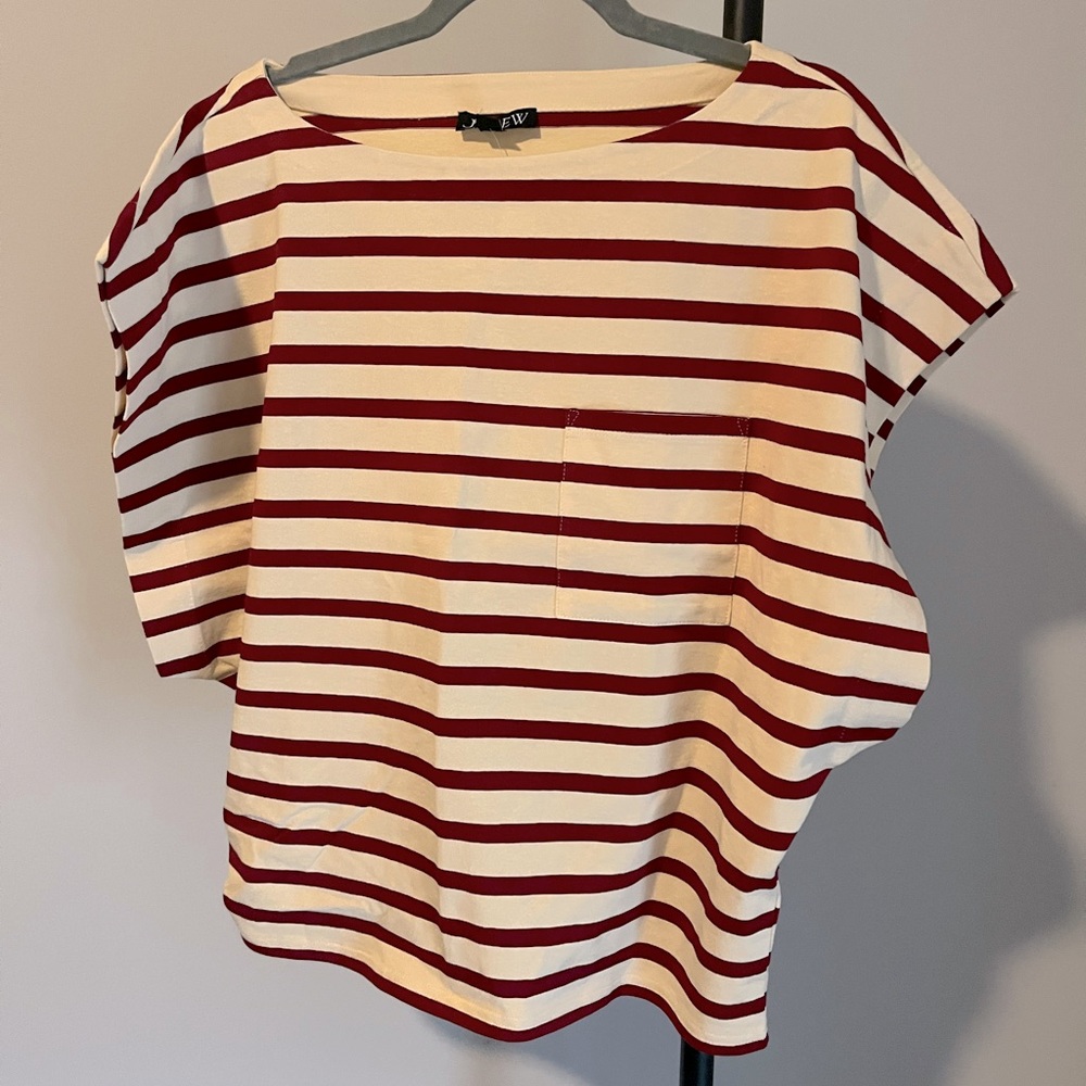 J.Crew Boatneck Muscle T-Shirt NWT
